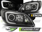 Preview: Xenon LED Tagfahrlicht Design Scheinwerfer für Subaru Impreza 2 Facelift (GD) 06-07 schwarz LTI